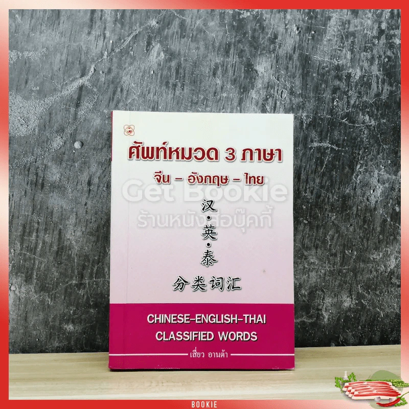 ศัพท์หมวด 3 ภาษา จีน-อังกฤษ-ไทย รูปที่ 1
