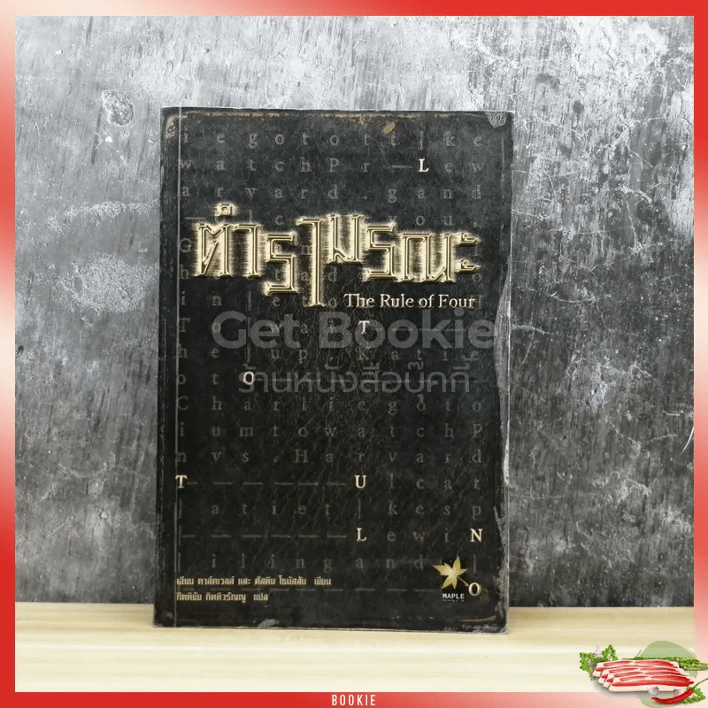 ตำรามรณะ The Rule of Four รูปที่ 1