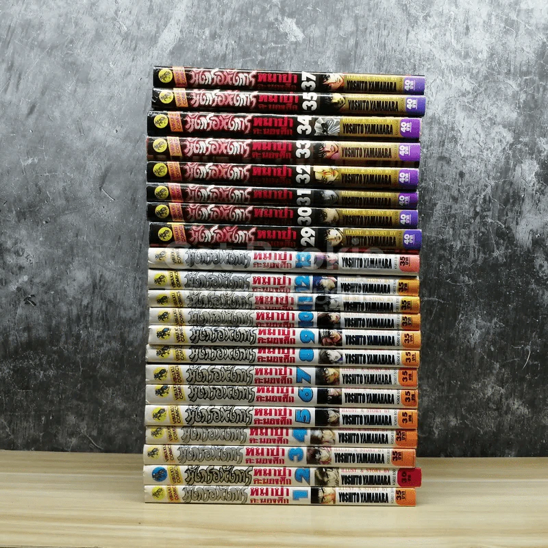 มังกรอหังการ หมาป่าคะนองศึก เล่ม 1-13,29-35,37 รวม 21 เล่ม รูปที่ 2