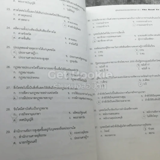 คู่มือเตรียมสอบตรงคณะนิติศาสตร์ The Road To Law เล่ม 1 รูปที่ 6