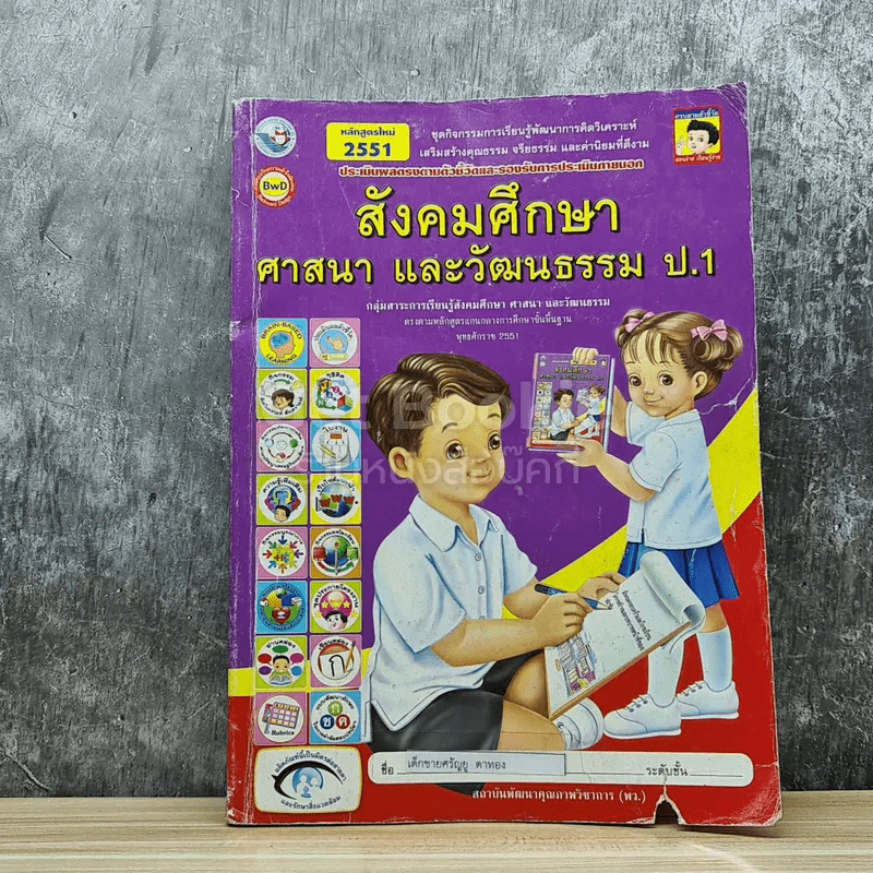 สังคมศึกษา ศาสนา และวัฒนธรรม ป.1 รูปที่ 1