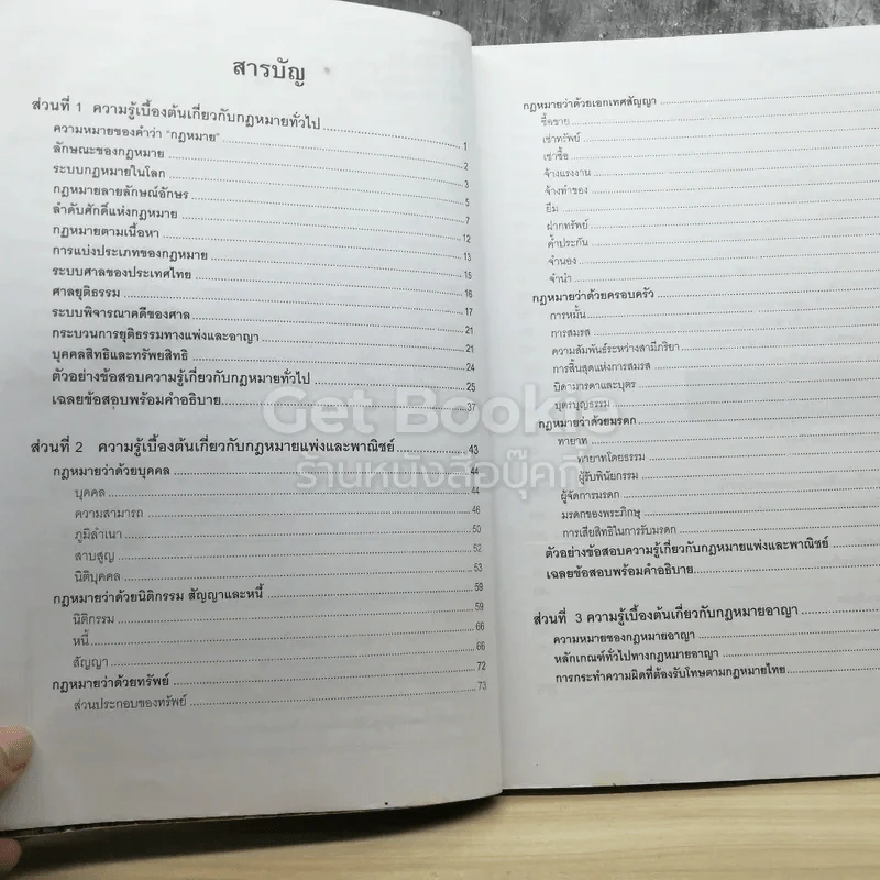 คู่มือเตรียมสอบตรงคณะนิติศาสตร์ The Road To Law เล่ม 1 รูปที่ 3