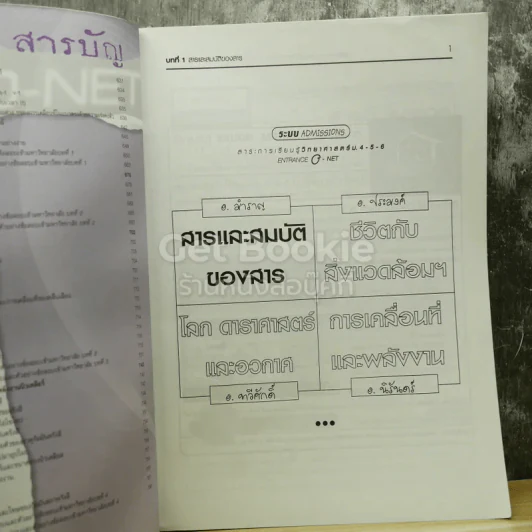วิทยาศาสตร์ O-NET ม.4-5-6 ฉบับเตรียมสอบ Entrance Admissions รูปที่ 10