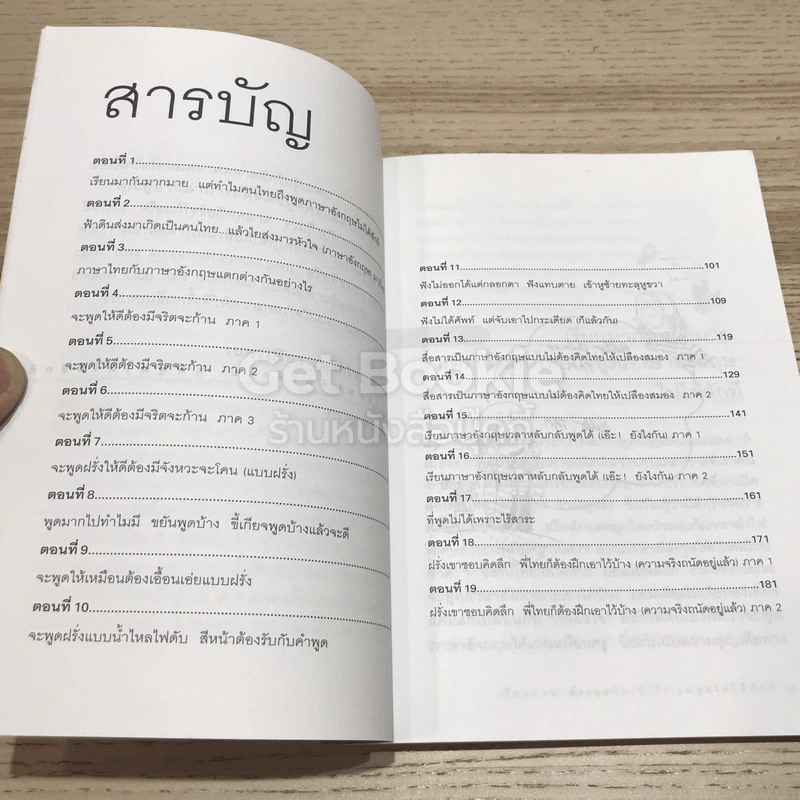 เรียนภาษาอังกฤษกันเข้าไปแต่พูดไม่ได้สักที เล่ม 1 รูปที่ 10