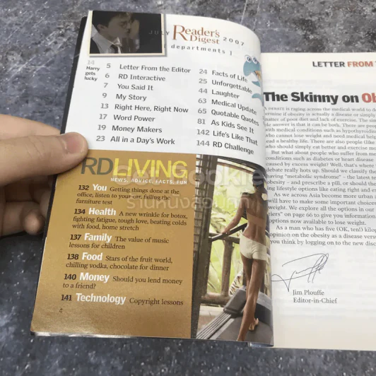 Reader's Digest July 2007 รูปที่ 5