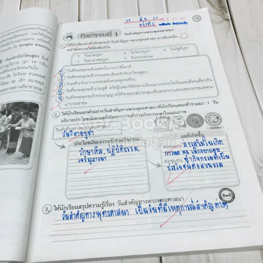 สังคมศึกษา ศาสนา และวัฒนธรรม ป.6 รูปที่ 16
