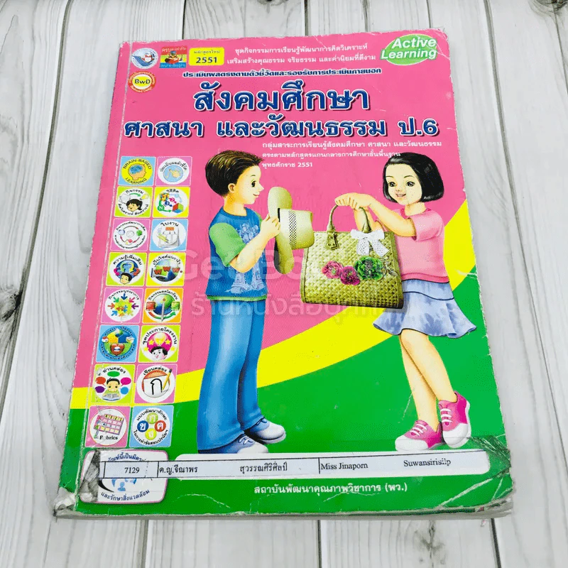 สังคมศึกษา ศาสนา และวัฒนธรรม ป.6 รูปที่ 1