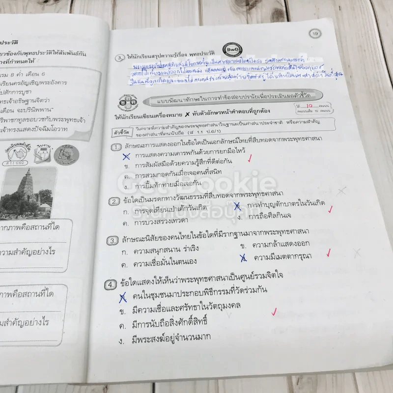 สังคมศึกษา ศาสนา และวัฒนธรรม ป.6 รูปที่ 14