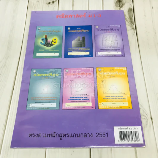 แบบฝึกคณิตศาสตร์พื้นฐาน ม.2 เล่ม 1 รูปที่ 5