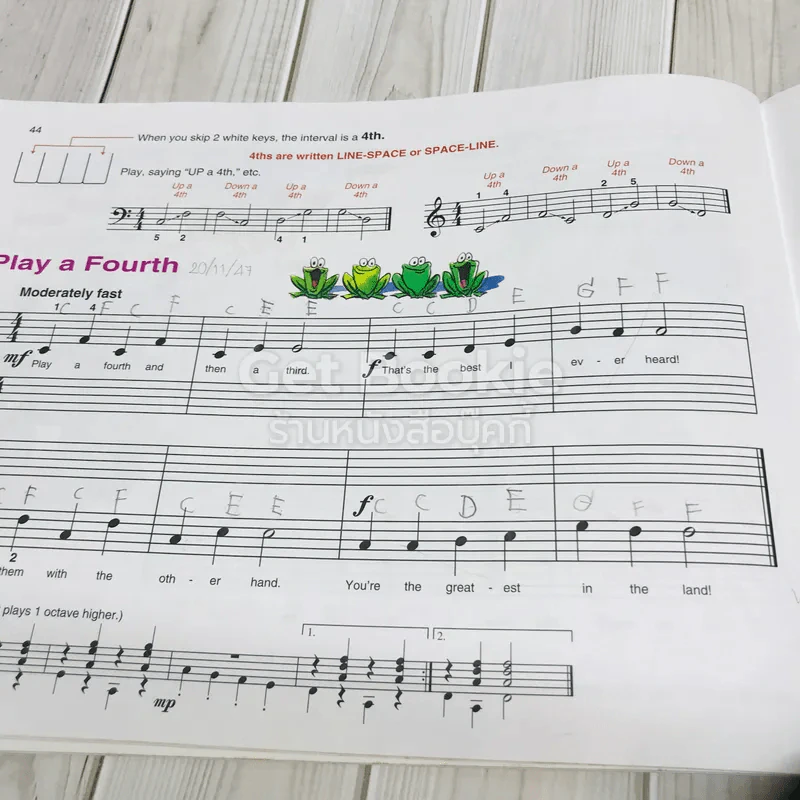 Piano Lesson Book Level 1A รูปที่ 10