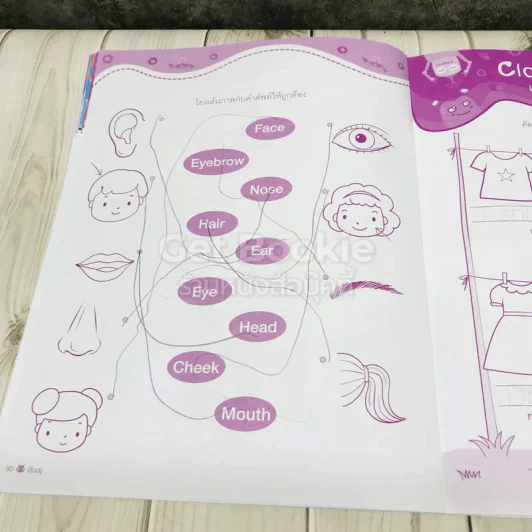 เก่งเพื่อแม่ แบบฝึกเสริมทักษะภาษาอังกฤษ + คนเก่งเตรียมสอบเข้า ป.1 ภาษาอังกฤษ รูปที่ 4