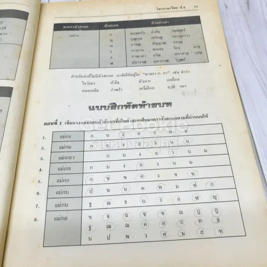 ภาษาไทย ป.4 เล่ม 1-2 รูปที่ 16