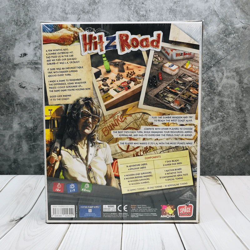 Hit Z Road  บอร์ดเกม รูปที่ 2