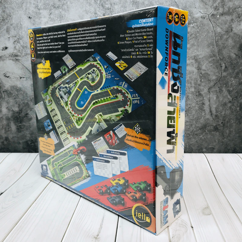 นักซิ่งสายฟ้า Downforce บอร์ดเกมแปลไทย บอร์ดเกม รูปที่ 4