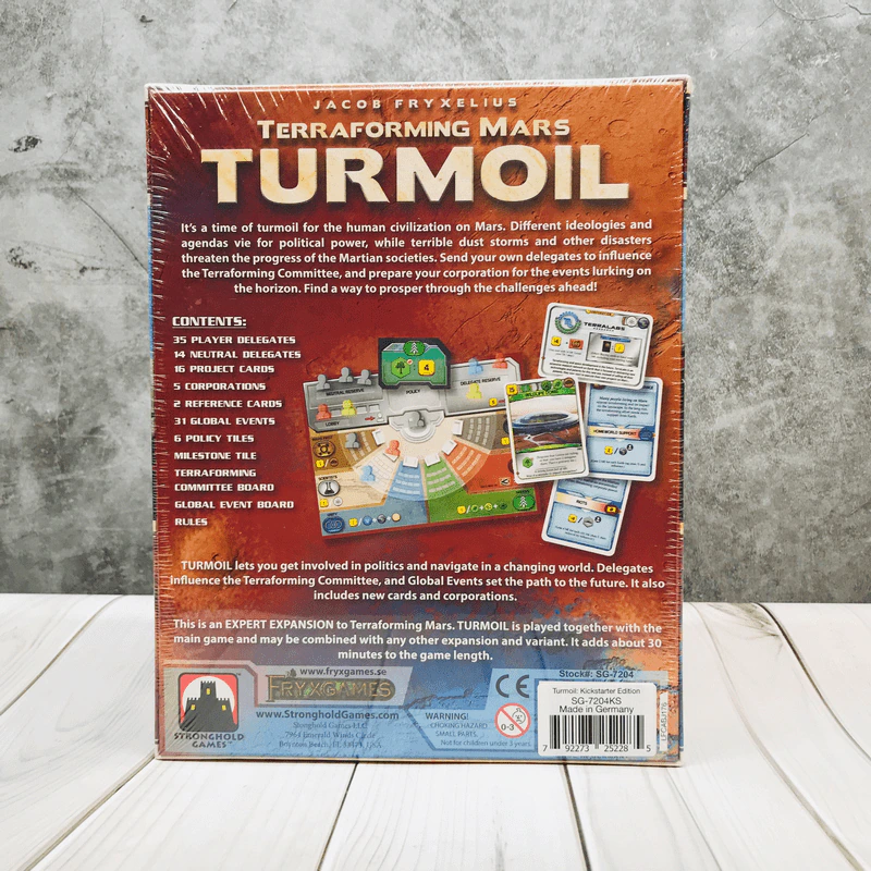 Terraforming Mars: Turmoil Expansion บอร์ดเกม รูปที่ 2