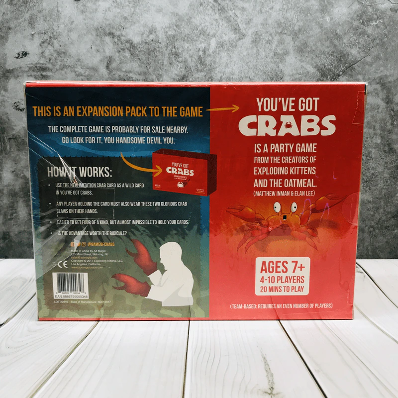You've Got Crabs: Imitation Crab Expansion Kit  บอร์ดเกม รูปที่ 2