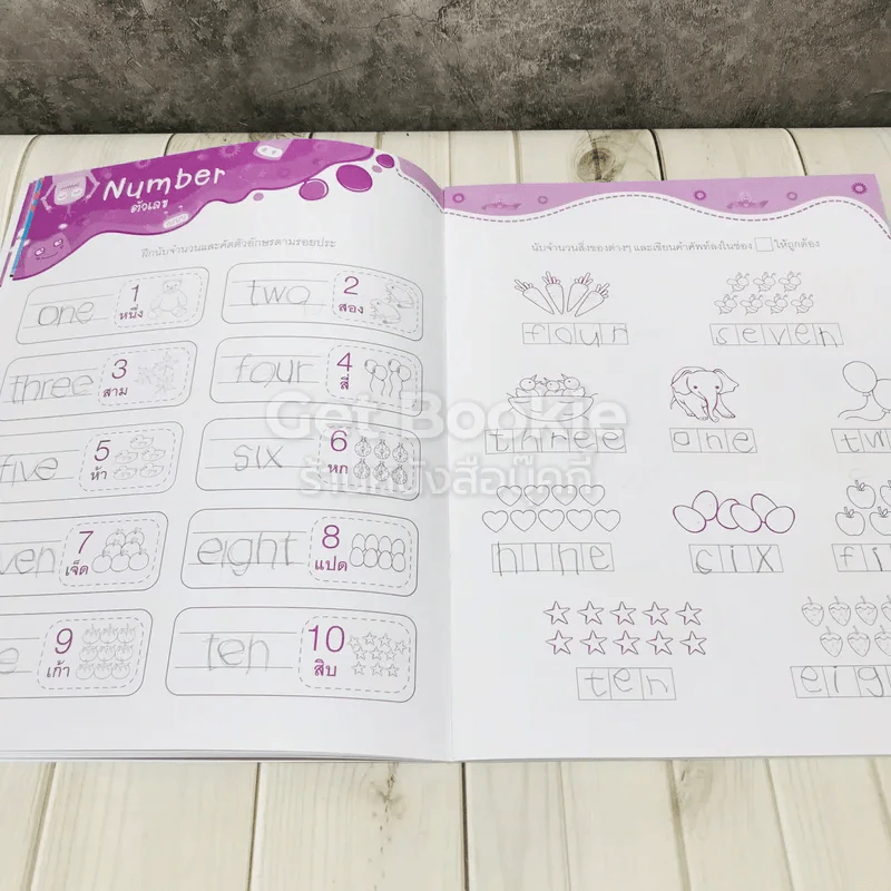 เก่งเพื่อแม่ แบบฝึกเสริมทักษะภาษาอังกฤษ + คนเก่งเตรียมสอบเข้า ป.1 ภาษาอังกฤษ รูปที่ 3