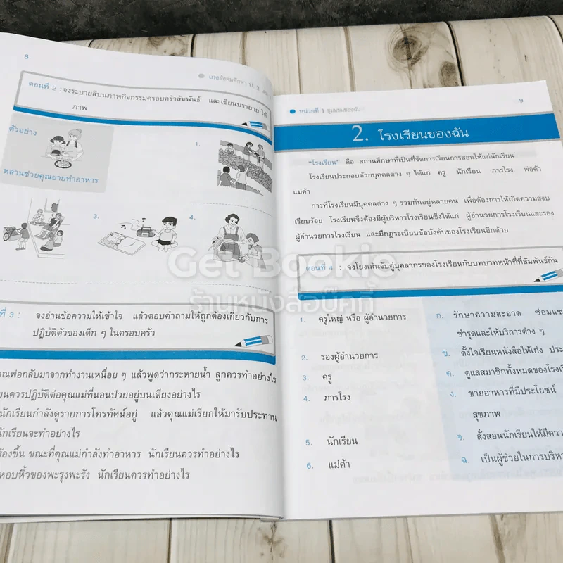 เก่งสังคมศึกษา ศาสนา และวัฒนธรรม ป.2 เล่ม 1 รูปที่ 10