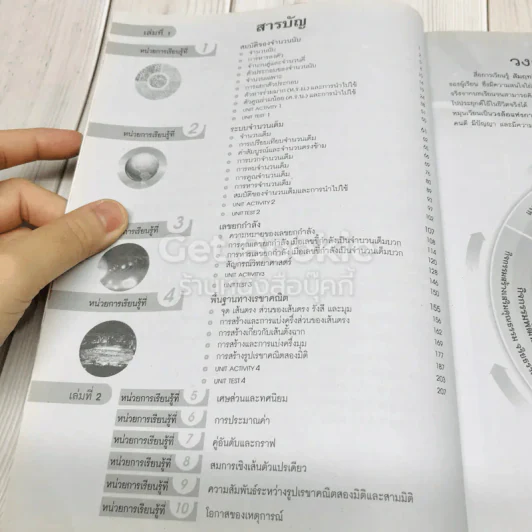 คณิตศาสตร์ ม.1 เล่ม 1 รูปที่ 7