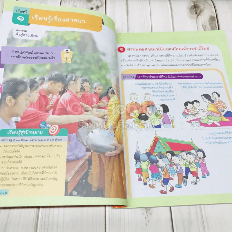 สังคมศึกษา ศาสนา และวัฒนธรรม ป.2 เฉลย รูปที่ 8