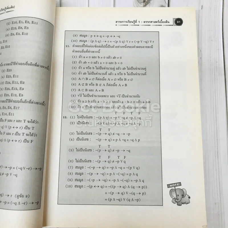 คณิตศาสตร์ สาระการเรียนรู้เพิ่มเติม ม.4 เล่ม 1 รูปที่ 13