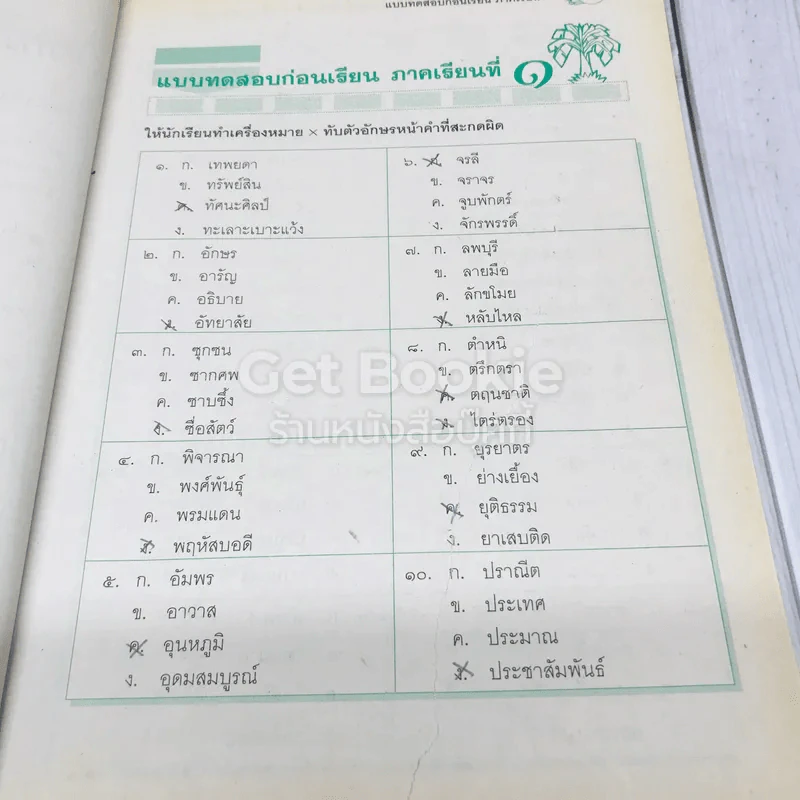 แบบฝึกทักษะการเขียน สะกดคำ ภาษาไทย ชั้นประถมศึกษาปีที่ 4 รูปที่ 10