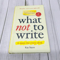 what not to write A must for every desk รูปที่ 1