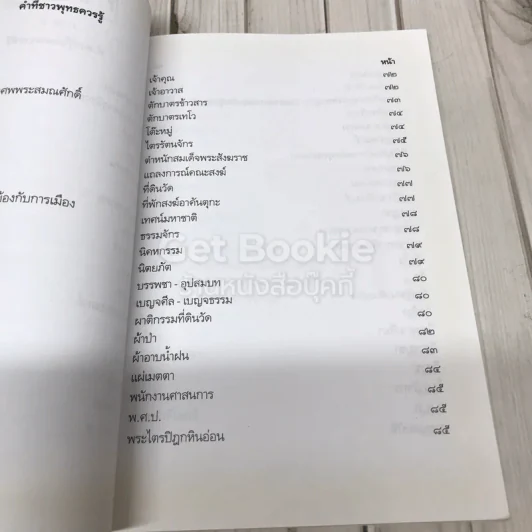 คู่มือชาวพุทธ ฉบับพูดจาภาษาวัด รูปที่ 7
