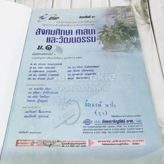 สังคมศึกษา ศาสนาและวัฒนธรรม ม.1 รูปที่ 4