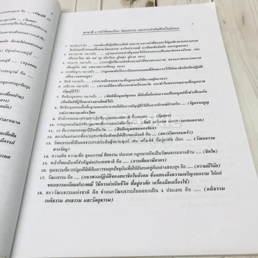 สังคมศึกษา ศาสนาและวัฒนธรรม ฉบับพิชิตข้อสอบเข้าม.1 รูปที่ 7
