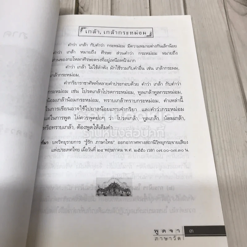 คู่มือชาวพุทธ ฉบับพูดจาภาษาวัด รูปที่ 9