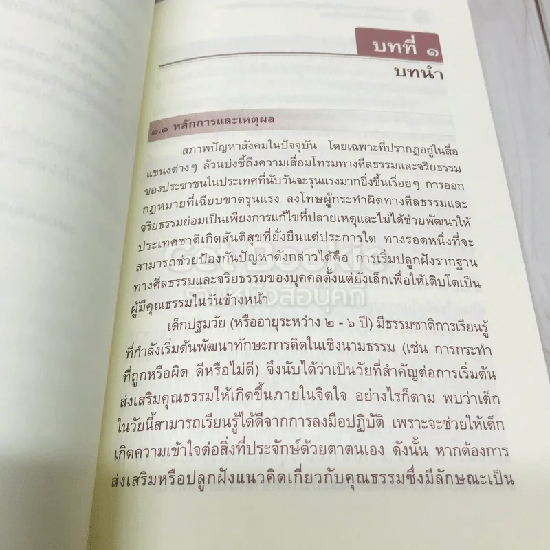รายงานการวิจัย การปลูกฝังคุณธรรมในเด็กปฐมวัยผ่านกระบวนการสร้างสรรค์ของแกนนำโรงเรียนวิถีพุทธ รูปที่ 9