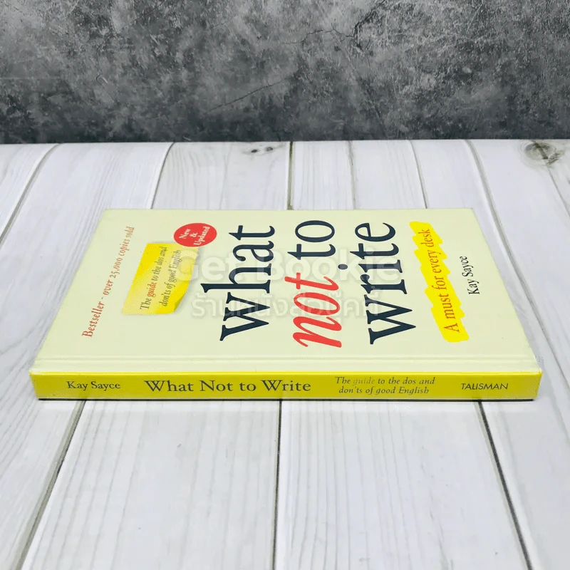 what not to write A must for every desk รูปที่ 2