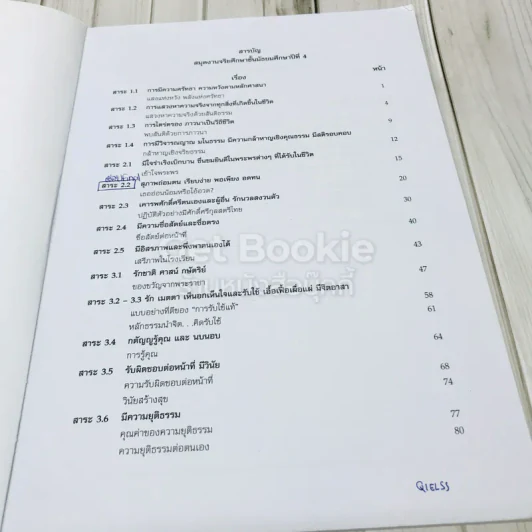 สมุดจริยศึกษา สำหรับนักเรียน ชั้นมัธยมศึกษาปีที่ 4 รูปที่ 4