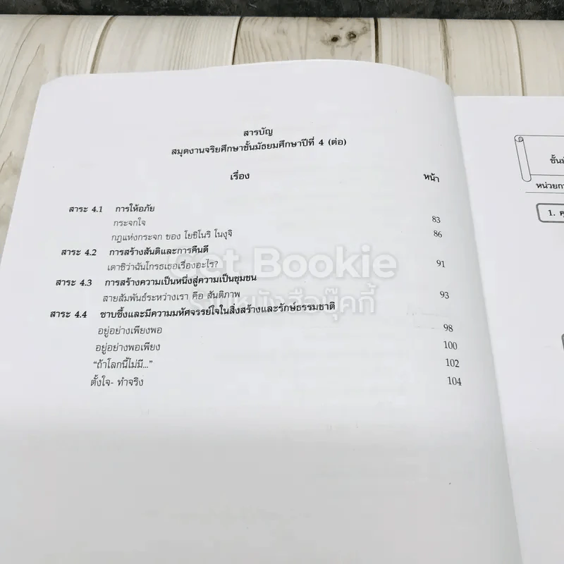 สมุดจริยศึกษา สำหรับนักเรียน ชั้นมัธยมศึกษาปีที่ 4 รูปที่ 5