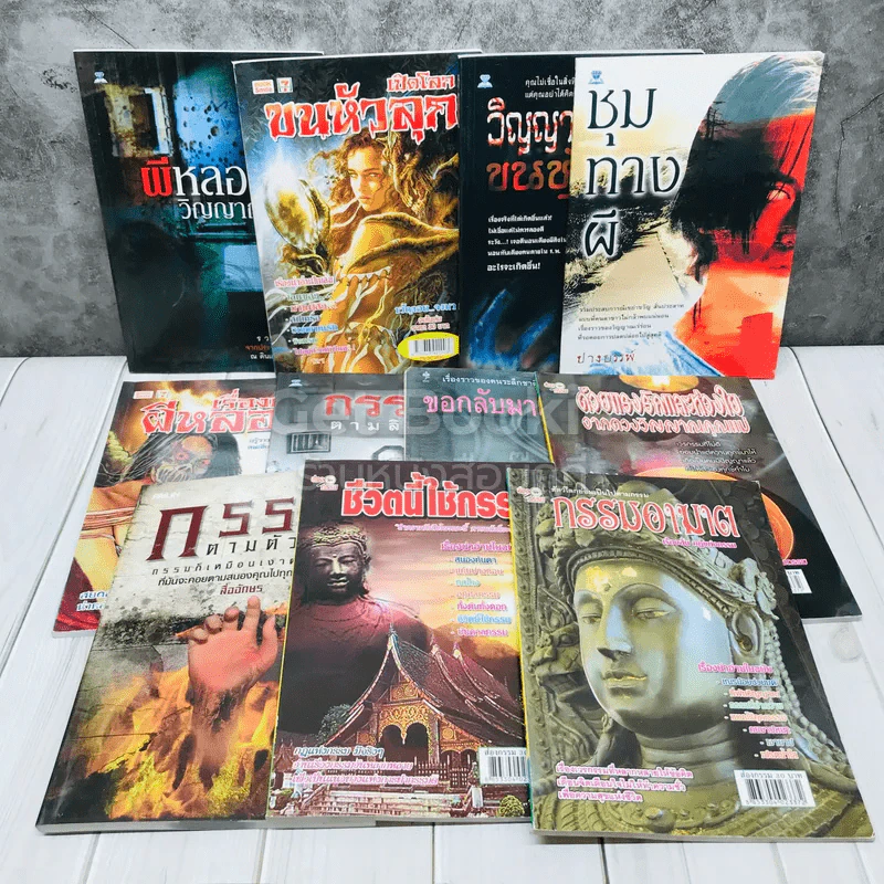 รวมเรื่องผี และกฎแห่งกรรม 11 เล่ม รูปที่ 1