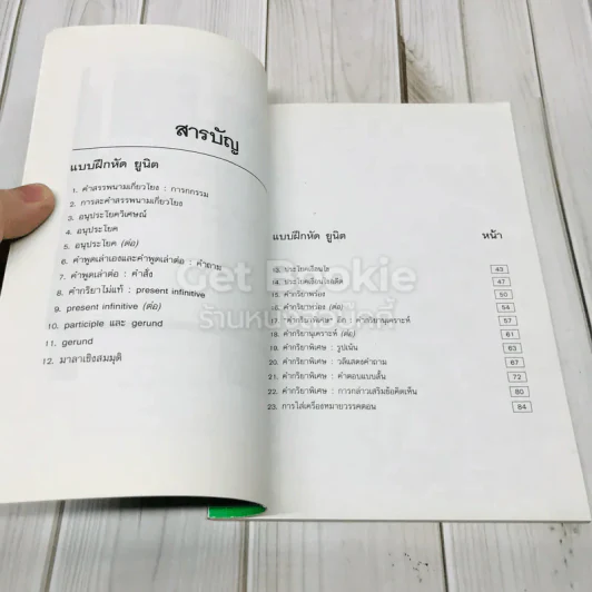 แบบฝึกหัดไวยากรณ์อังกฤษ 90 ยูนิต เล่ม 3-4 รูปที่ 9