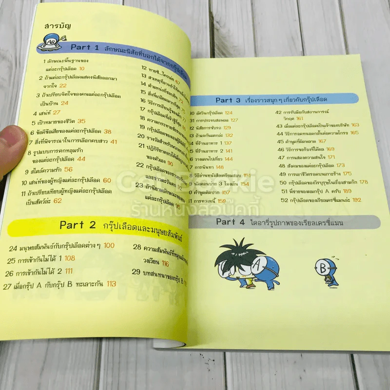 กรุ๊ปเลือดบอกนิสัย ฮาได้ใจ เล่ม 1-3 รูปที่ 15