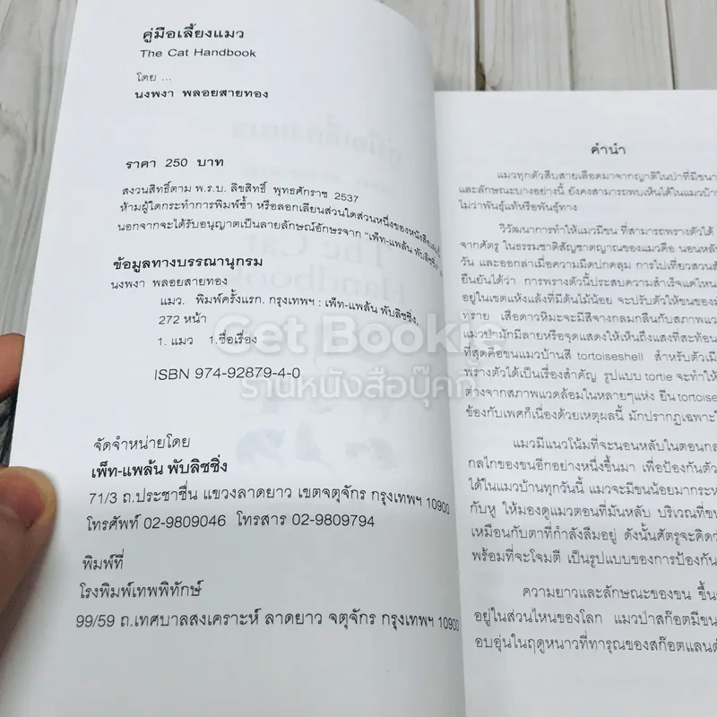 คู่มือเลี้ยงแมว The Cat Handbook รูปที่ 4