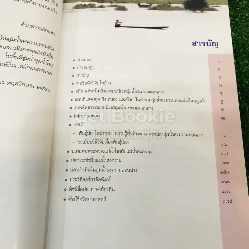 พันธุ์ปลาในป่าทาม ความรู้พื้นถิ่นของคนหาปลาลุ่มน้ำสงครามตอนล่าง รูปที่ 8