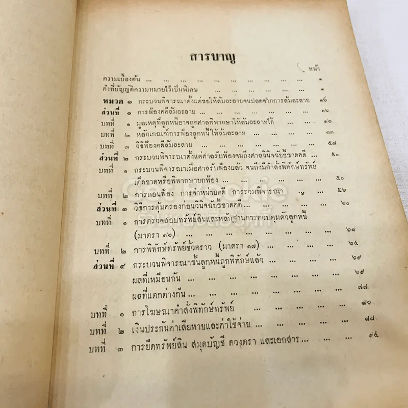 คำสอนชั้นปริญญาตรี ปีที่ 4 คณะพานิชยศาสตร์และการบัญชี มหาวิทยาลัยธรรมศาสตร์ กฎหมายลักษณะล้มละลาย รูปที่ 6