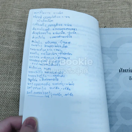 ศัพท์เภสัชศาสตร์ อังกฤษ-ไทย ไทย-อังกฤษ ฉบับราชบัณฑิตยสถาน รูปที่ 6
