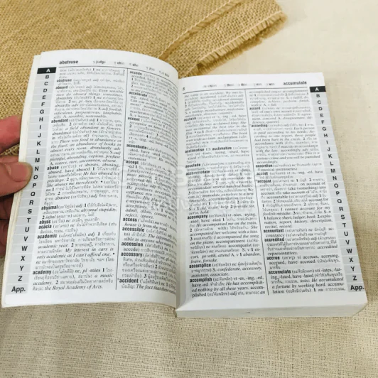 Aksorn's Thai Learners' Dictionary รูปที่ 9
