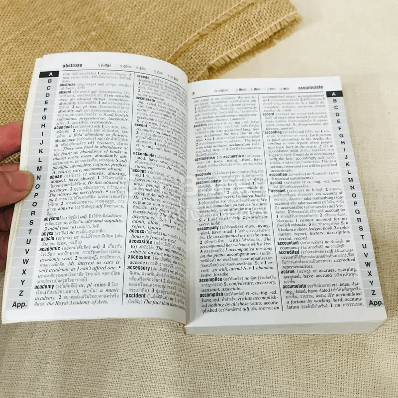 Aksorn's Thai Learners' Dictionary รูปที่ 9