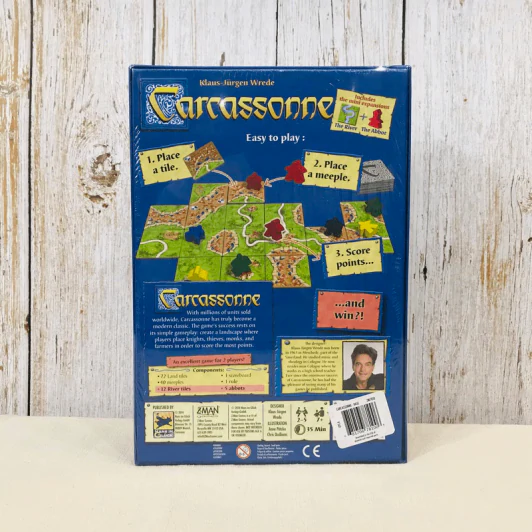 Carcassonne Board Game บอร์ดเกม รูปที่ 2