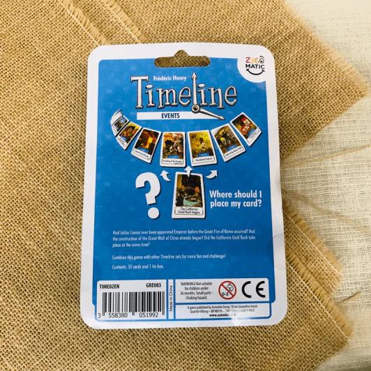 Timeline: Events Board Game บอร์ดเกม รูปที่ 2