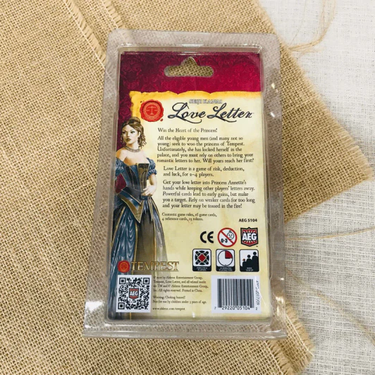 Love letter: Clamshell Edition Board Game บอร์ดเกม รูปที่ 2