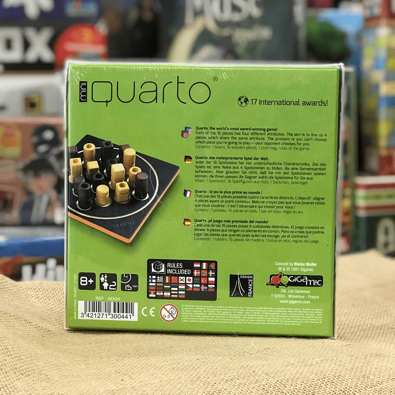 Quarto Mini Board Game บอร์ดเกม รูปที่ 3