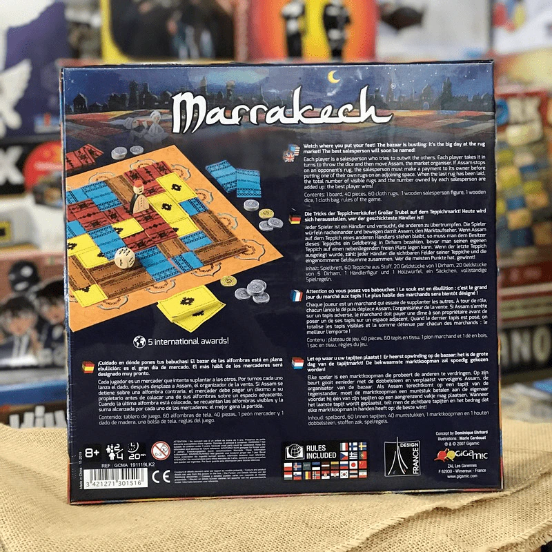 Marrakech Board Game บอร์ดเกม รูปที่ 3