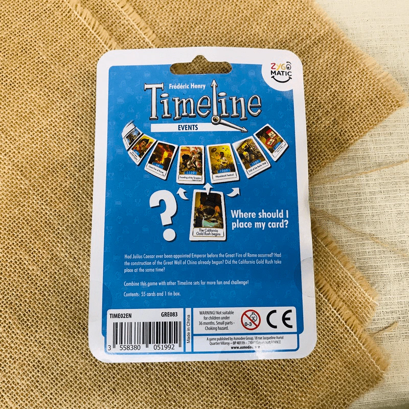 Timeline: Events Board Game บอร์ดเกม รูปที่ 2